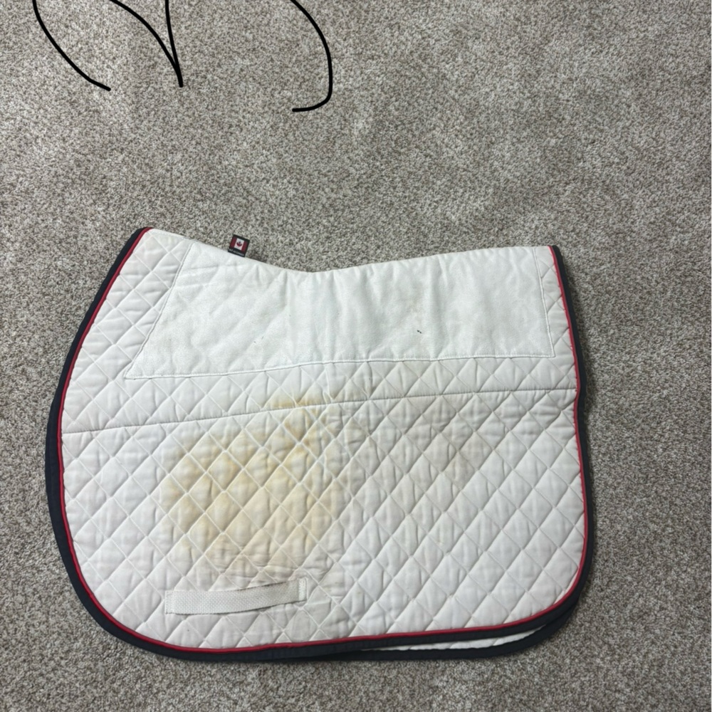 ogilvy equestrian jump friction free saddle pad
